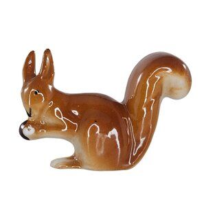 Vintage Pfeffer Gotha Porzellan Germany Squirrel Miniature Figurine 1934-1942